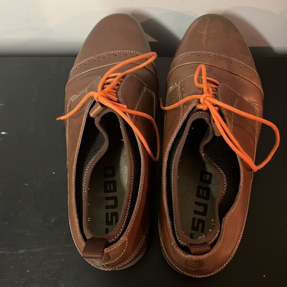Tsubo Brown Leather Oxford‎ Olen Dress Shoes Sz 11 B73 main image 6